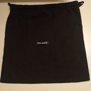Dolce And Gabbana Drawstring Closure Duster Bag